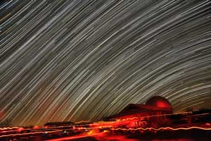 Star Trails over 3RF
